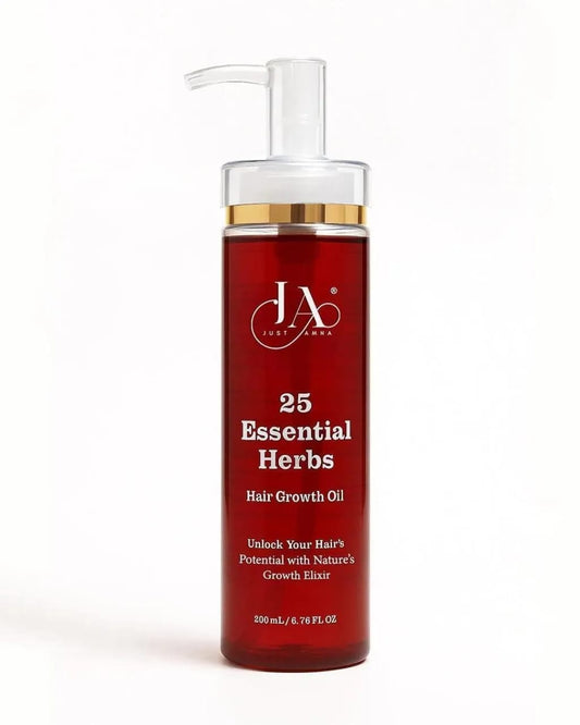 Just Amna 25 Essentials best hair growth oil